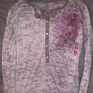 Wmns Disney’s Nightmare Before Christmas Sally Top